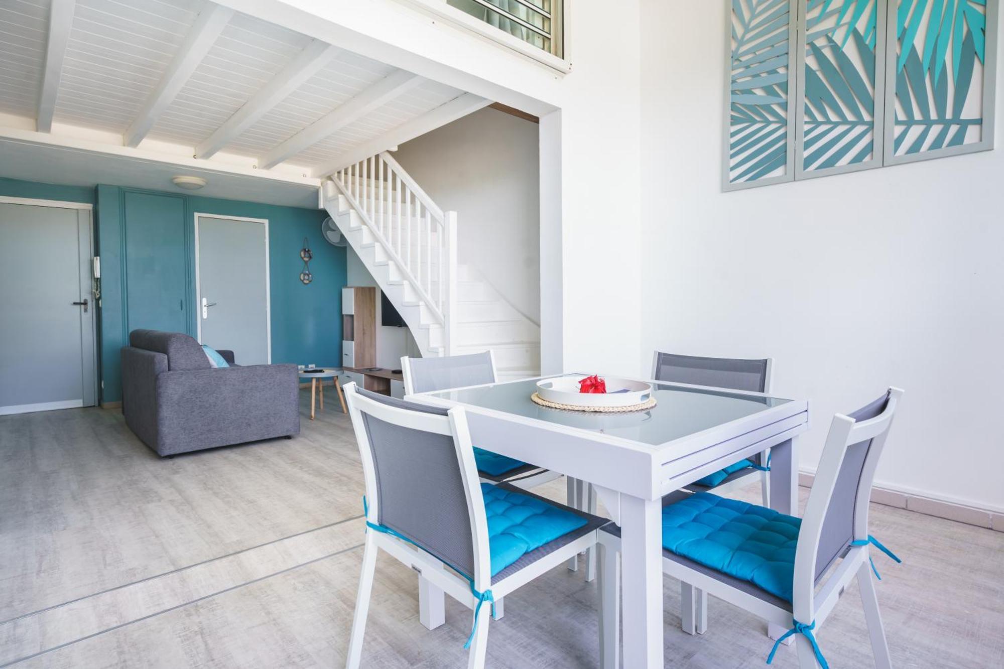 Le Touloublue - Tres Bel Appartement Face A La Mer Sainte-Anne  Extérieur photo